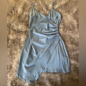 Love Tree Ruched Slip Dress